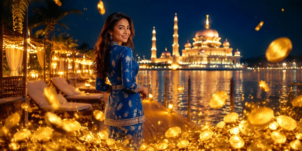 Pertaruhan kasino dan sukan bergaya di Putrajaya dengan baju kurung Malaysia